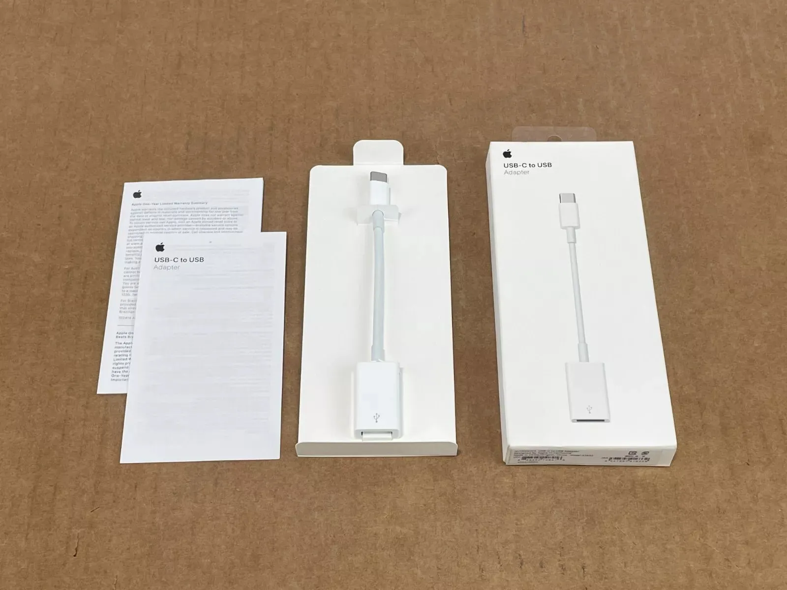 ♥ New, Open Box - Apple USB-C 3.0 to USB-A Adapter MJ1M2AM/A