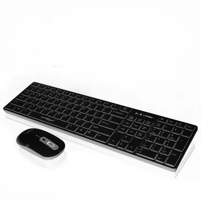 2017 Family Computer Games Mini Wireless Keyboard Mouse Combo Set Wireless Suit Keyboard 1600DPI Gaming Mouse#20