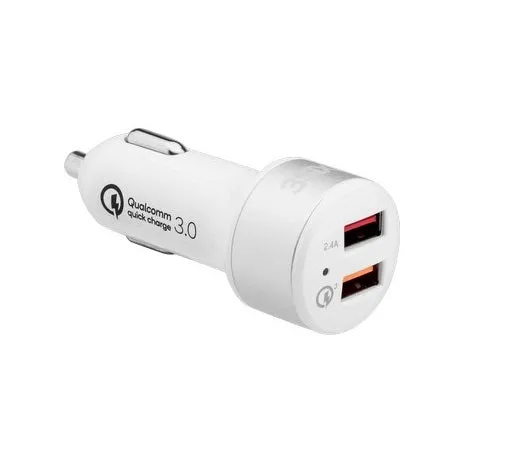 3sixT Car Charger 5.4A   USB-A to Micro USB Cable 1m