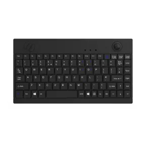 Accuratus 5015 Professional Wired Mini Size Keyboard with Optical Trackball