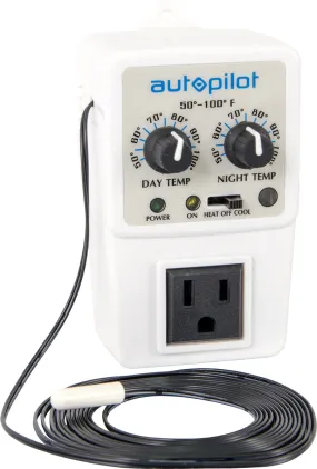 Analog 24hr Day & Night Cooling/Heating Therm