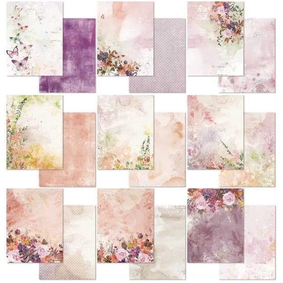 ARToptions Plum Grove 49 And Market Collection Pack 6"X8"