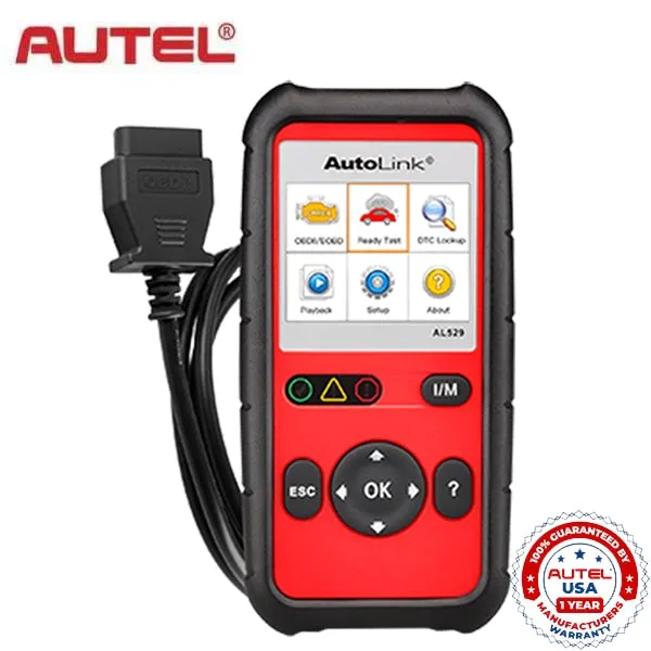 Autel - AutoLink - AL529 - OBD2 Code Scanner and Emission Tester