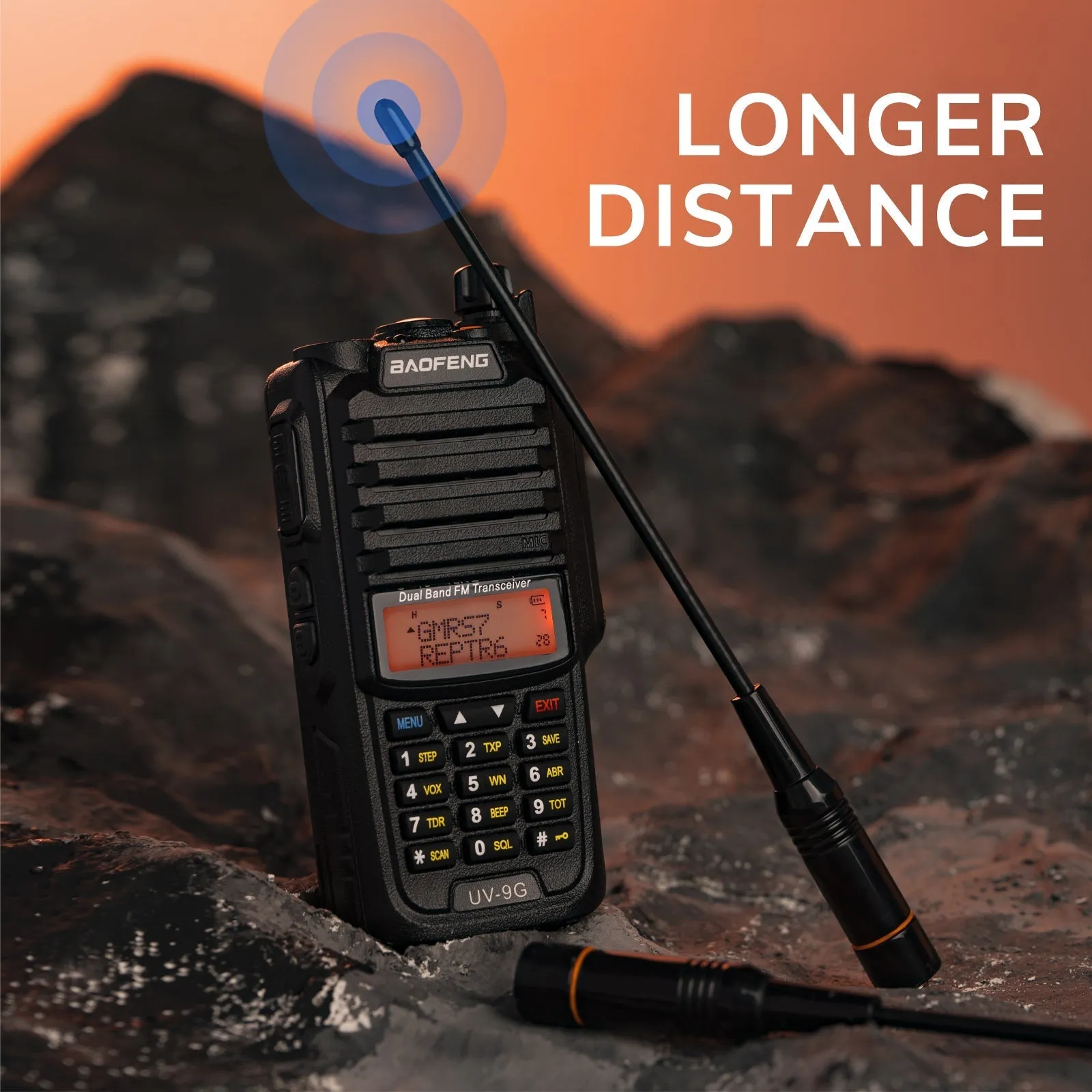 Baofeng UV-9G GMRS Radio [2 Packs] [OPEN BOX]