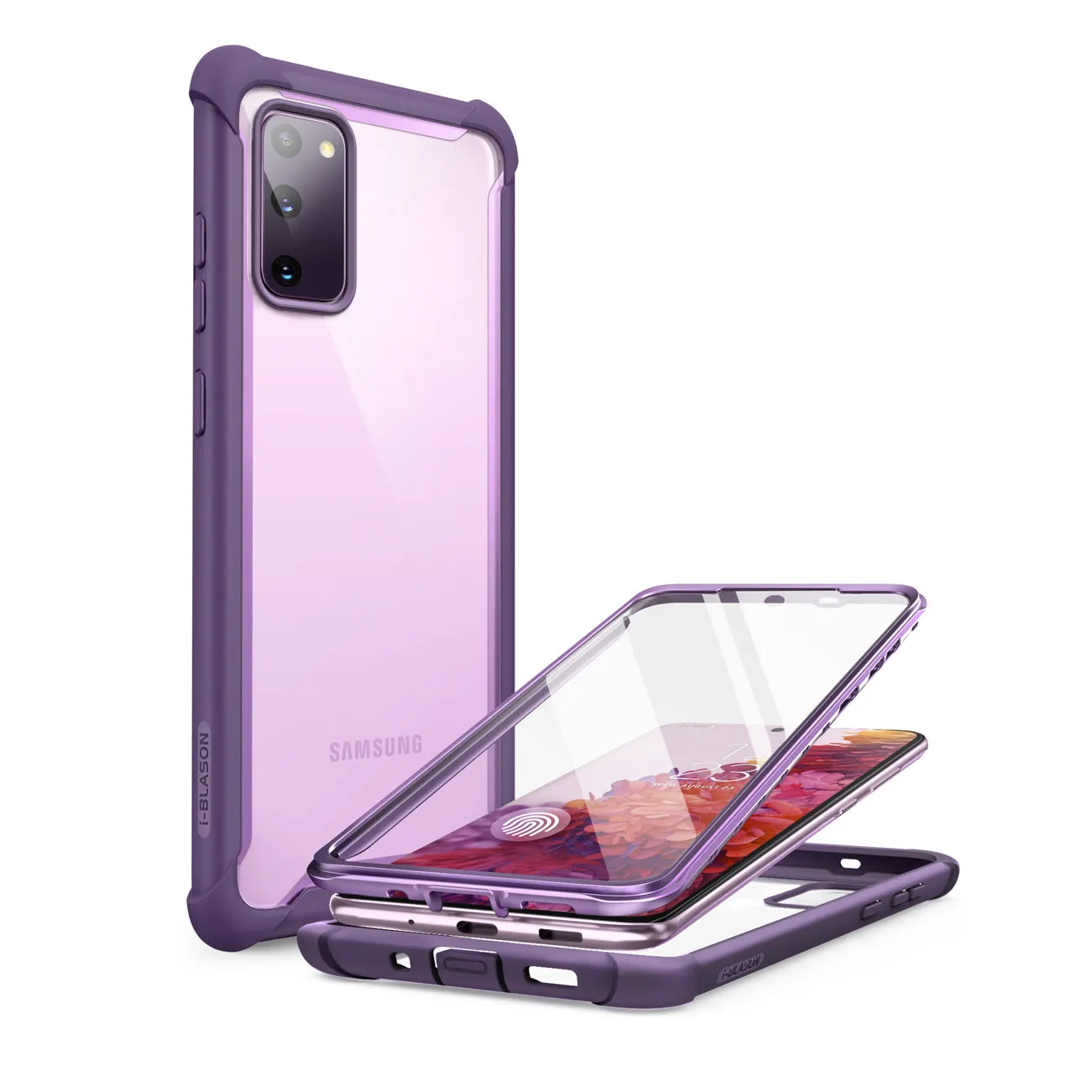 Galaxy S20 FE 5G Ares Clear Rugged Case - Purple