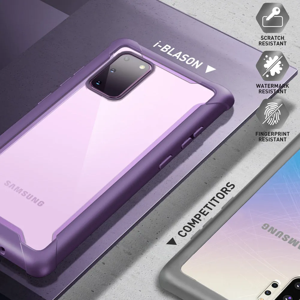 Galaxy S20 FE 5G Ares Clear Rugged Case - Purple