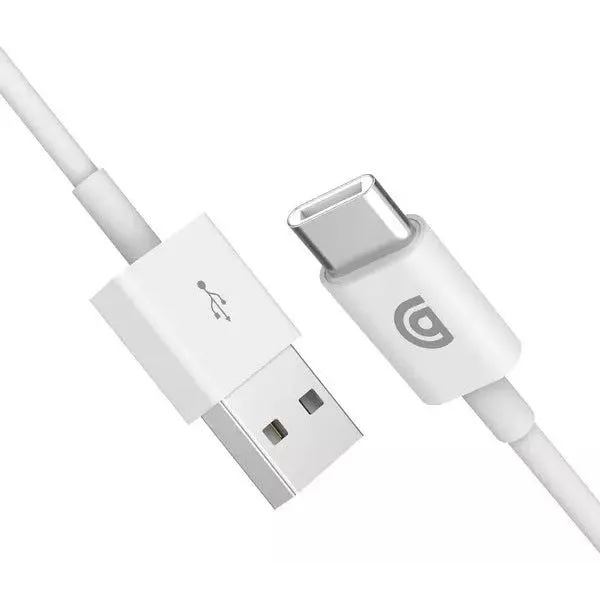 Griffin 1M Charge Sync Cable with USB A to USB C Connector White - GP-006-WHT