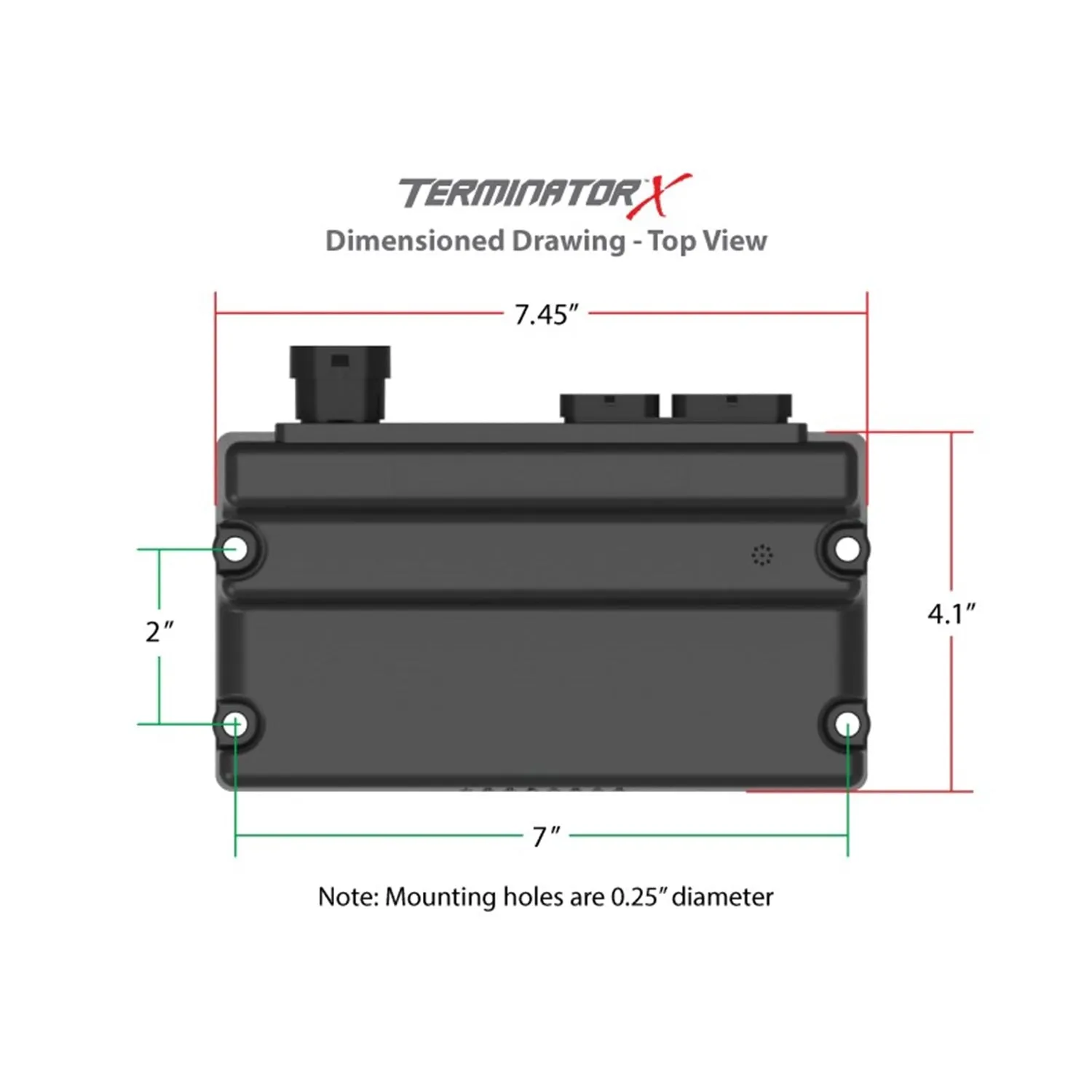 Holley EFI Terminator X Engine Control Module - 3.5" Touchscreen - Wiring Harness - O2 Sensor - 58x Reluctor Wheel - GM LS-Series