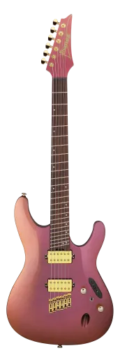 Ibanez SML721RGC Axe Design Lab Electric Guitar (Rose Gold Chameleon)