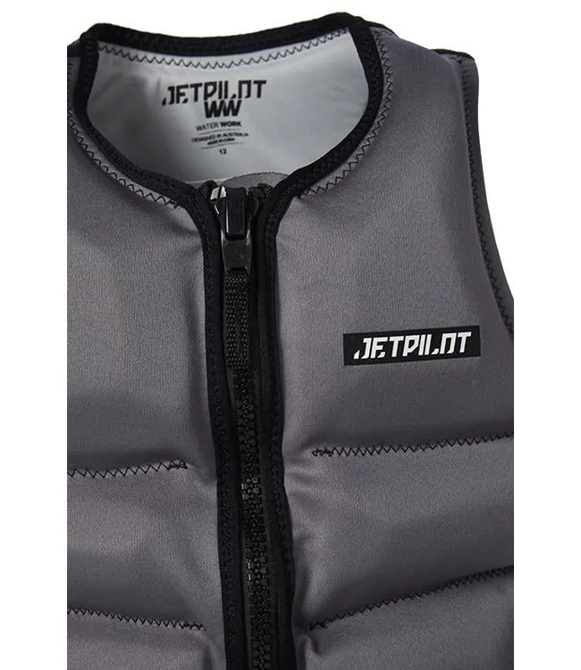 Jetpilot X1 Boys Neo Life Vest (2023) - Charcoal