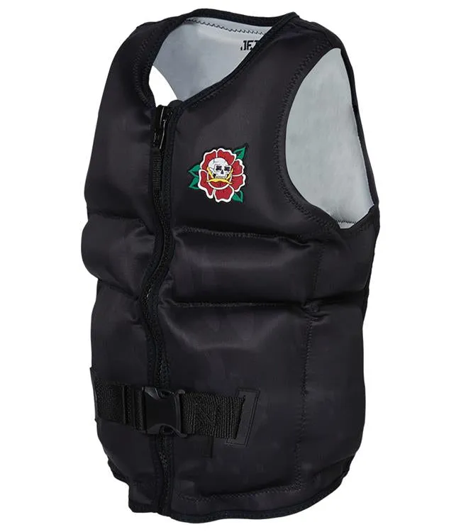 Jetpilot X1 Boys Neo Life Vest (2024) - Black