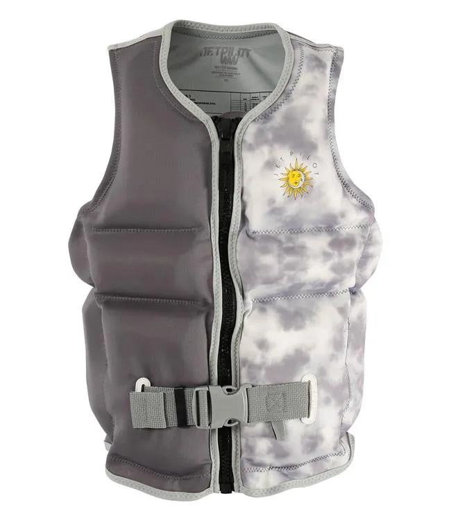 Jetpilot X1 Girls Life Vest (2023) - Charcoal