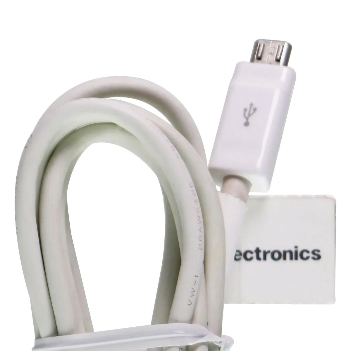 LG (EAD62767905) 4ft Charge and Sync Cable for Micro USB Devices - White