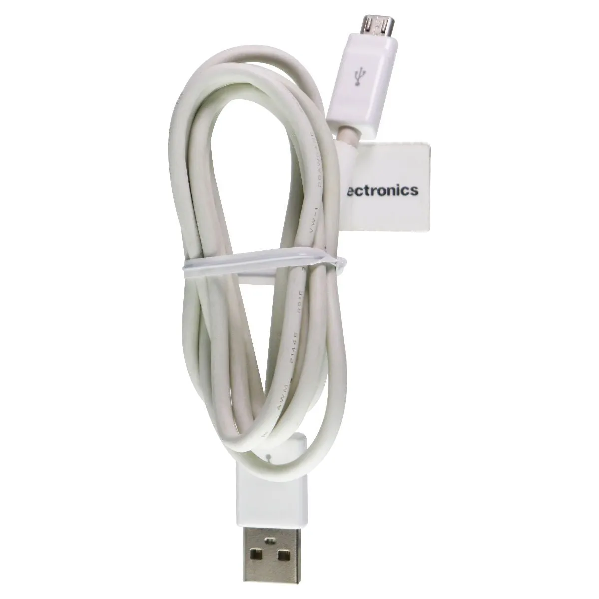 LG (EAD62767905) 4ft Charge and Sync Cable for Micro USB Devices - White