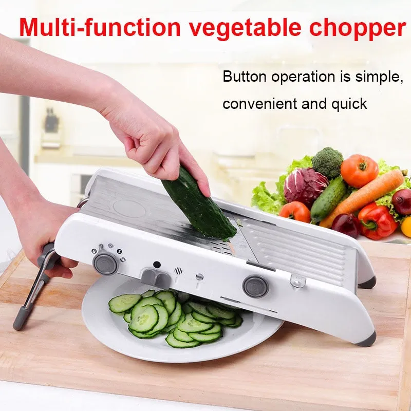 Mandoline Cutter Slicer Professional Grater With Adjustable Blades