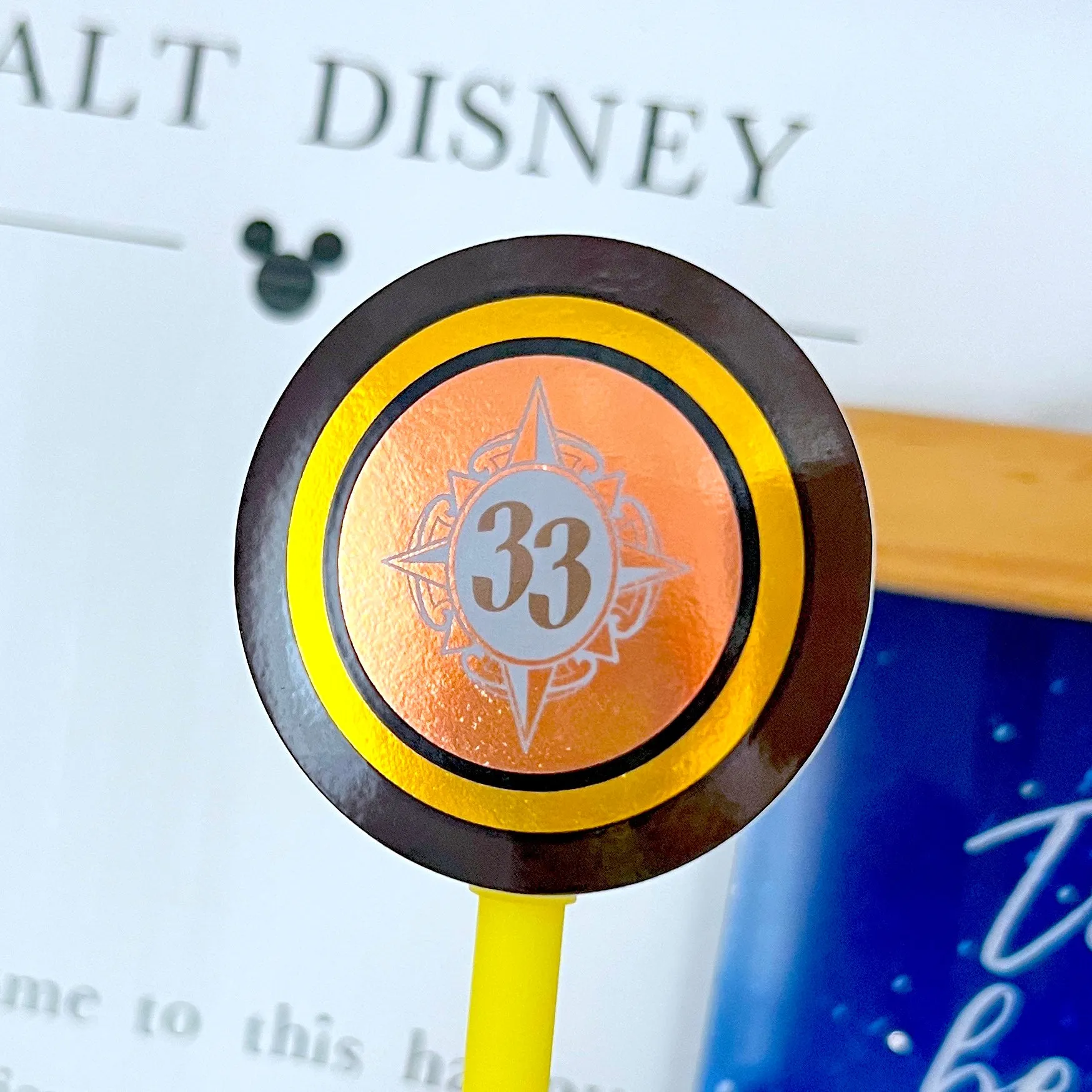 Metallic Waterproof Sticker - WDW VIP Scanner