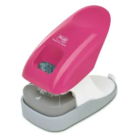 PLUS Staple-Free Desk Stapler Pink