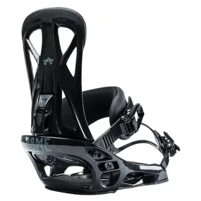 Rome United Black Snowboard Bindings