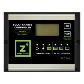 Zamp Solar 40 Amp 5-Stage PWM Charge Controller